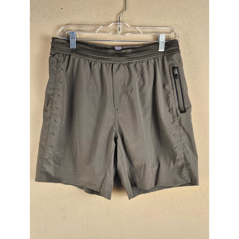 Ten Thousand Mens Olive Green Athletic Shorts Small